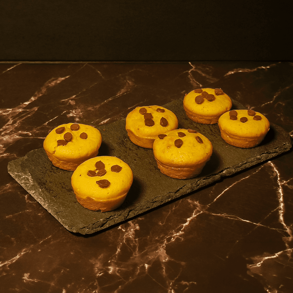 Muffinsnack de chips de chocolate